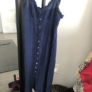 Aritzia navy sundress